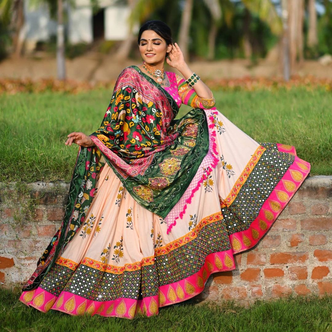 Multicolor Wedding Wear Designer Heavy Lahenga Choli SF1335