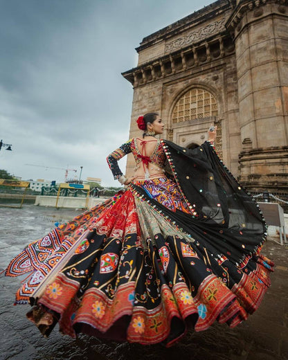 Dance the Night Away in Stunning Traditional Attire Navratri Lehenga Choli