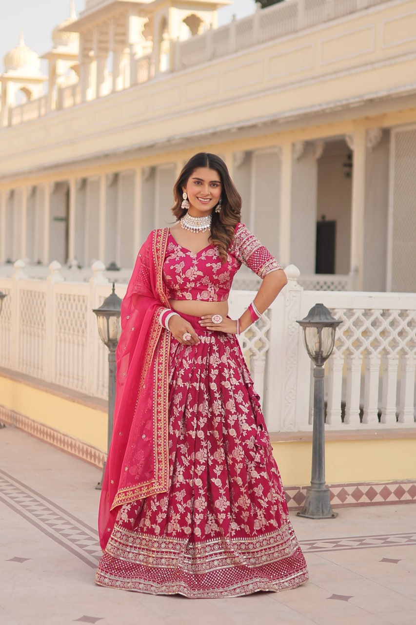 Elegance and Tradition Woven Together Lehenga Choli