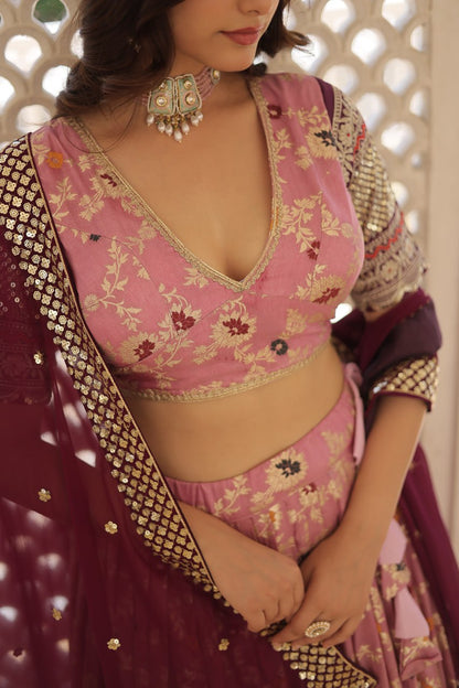 Traditional Elegance with a Modern Touch Lahenga Choli Set