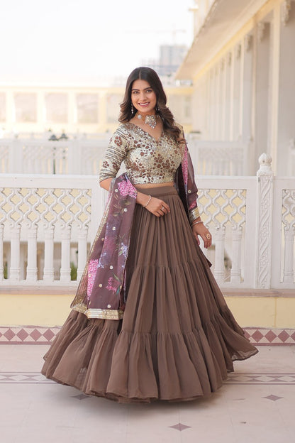 Sparkle and Shine Designer Lehenga Choli Set