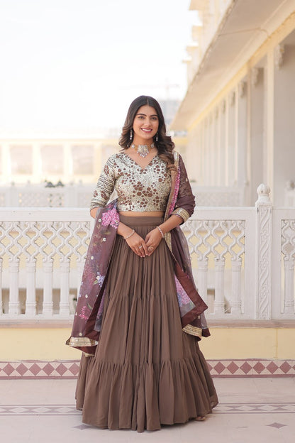 Sparkle and Shine Designer Lehenga Choli Set