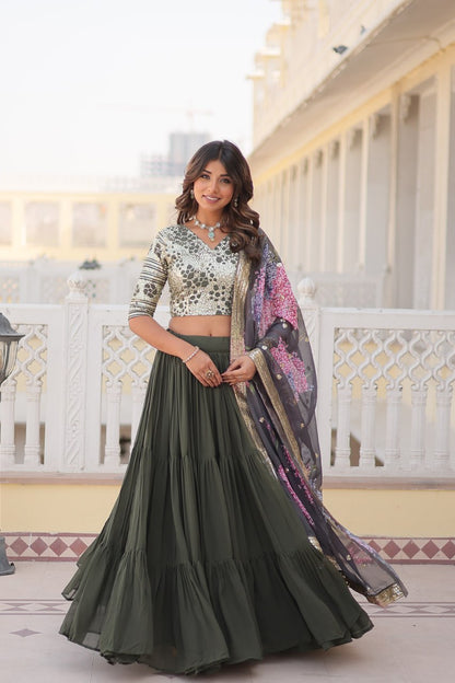 Sparkle and Shine Designer Lehenga Choli Set