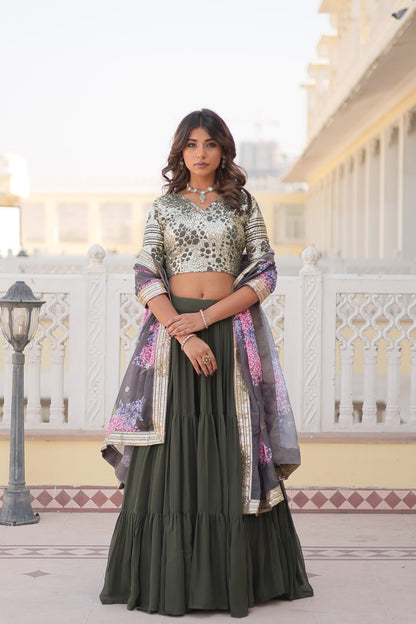 Sparkle and Shine Designer Lehenga Choli Set