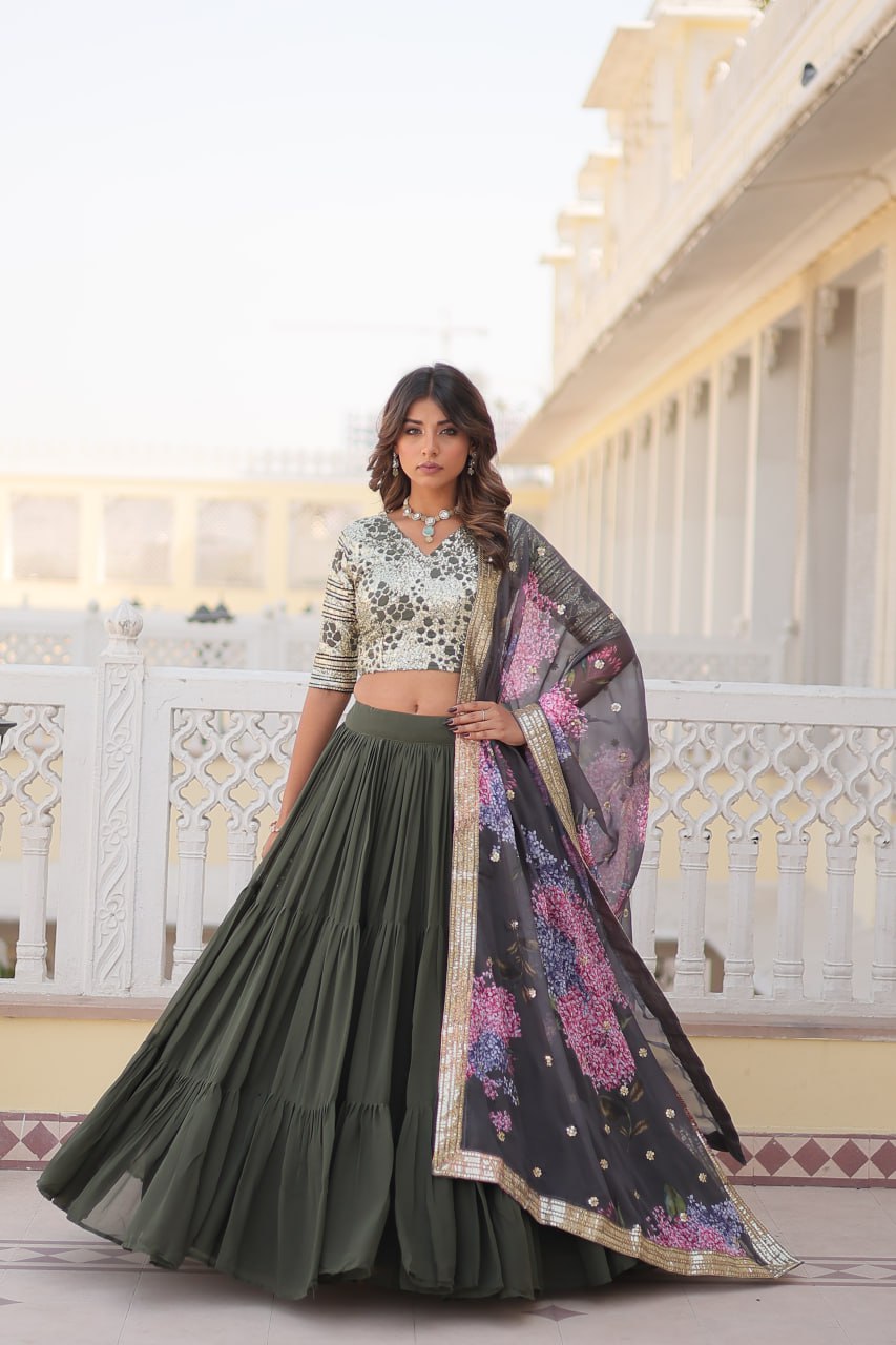 Sparkle and Shine Designer Lehenga Choli Set