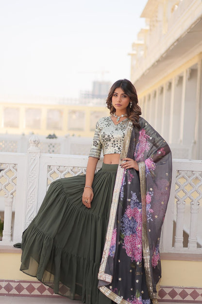 Sparkle and Shine Designer Lehenga Choli Set