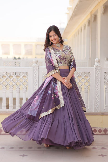 Sparkle and Shine Designer Lehenga Choli Set