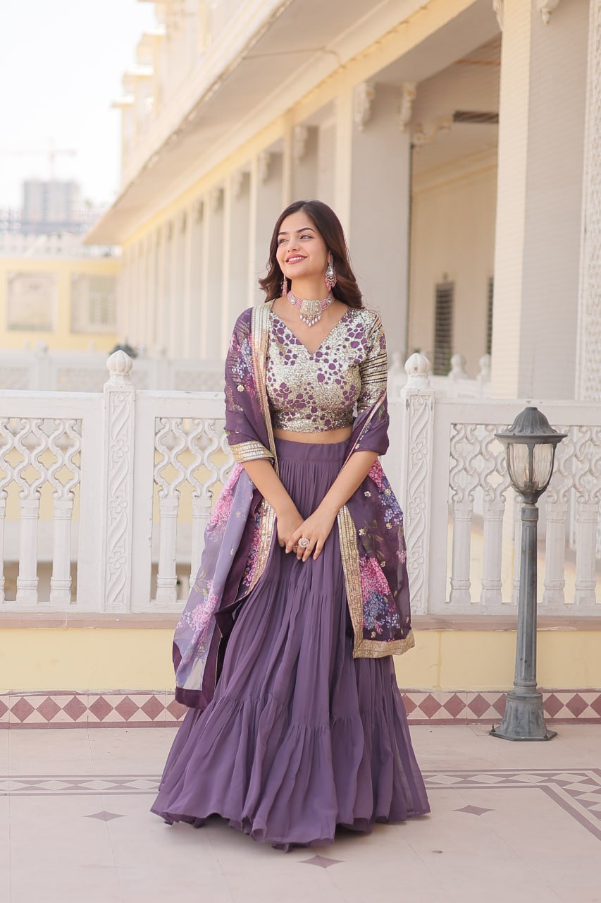 Sparkle and Shine Designer Lehenga Choli Set