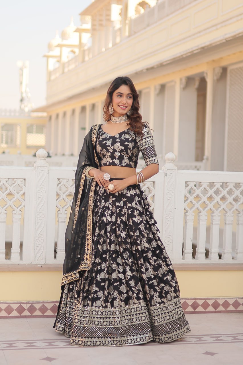 Elegance and Tradition Woven Together Lehenga Choli