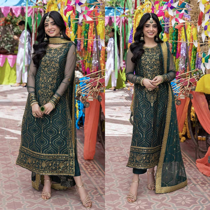 Naziya Georgette  Designer Pakistani Suit