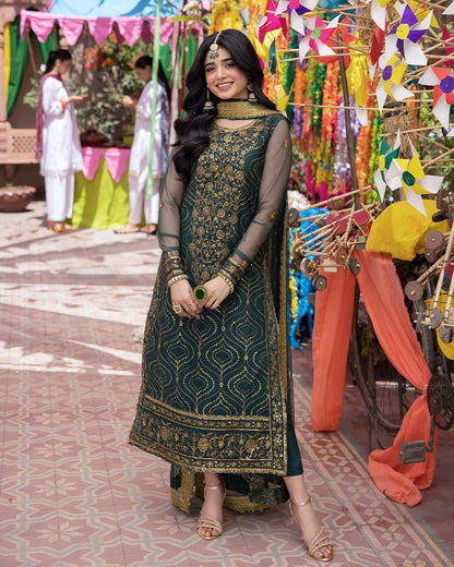 Naziya Georgette  Designer Pakistani Suit